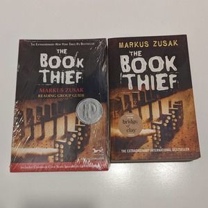 The Book Thief Novel & Reading Group Guide (2005, Paperback) – Markus Zusak